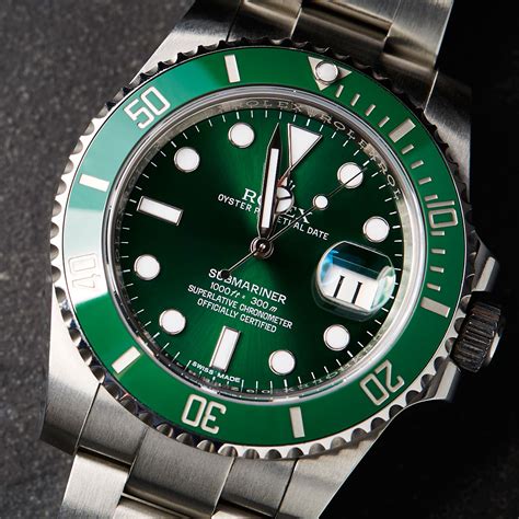 rolex submariner hulk watch 116610lv